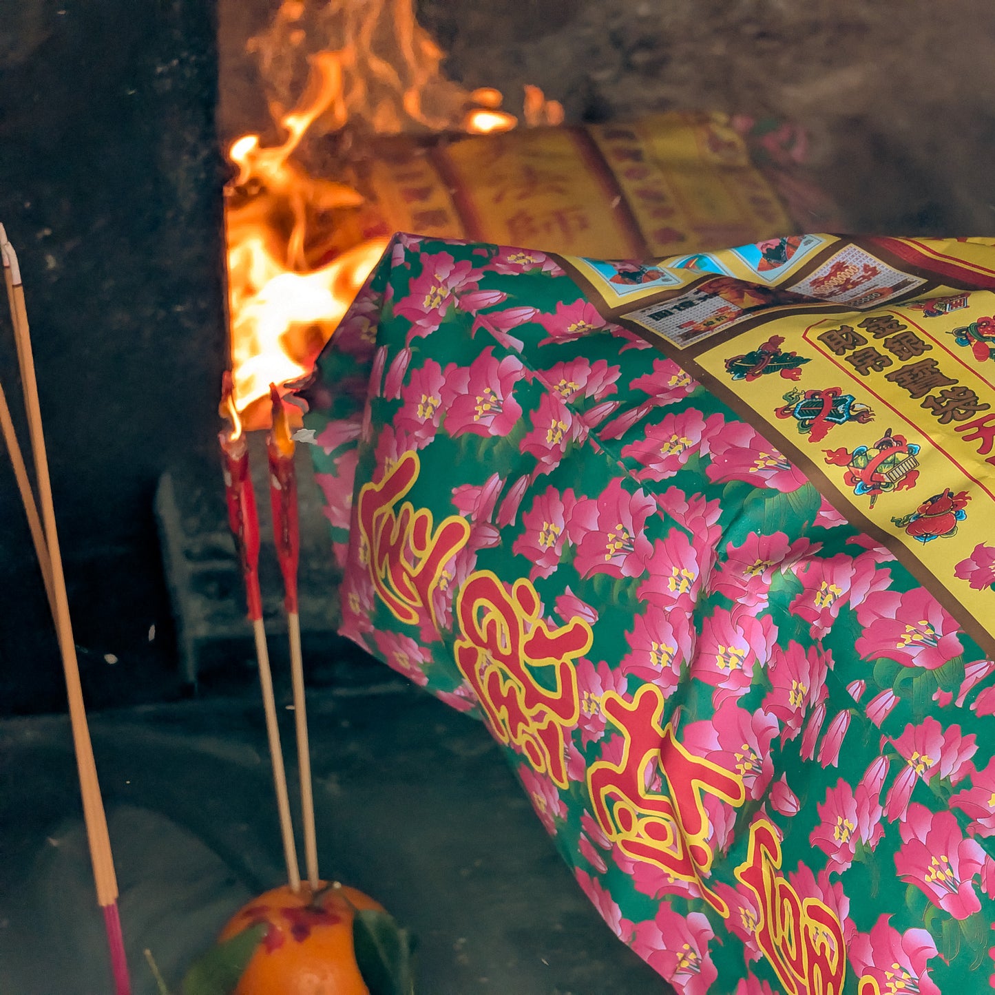 祖靈龕位代拜 (簡祭)